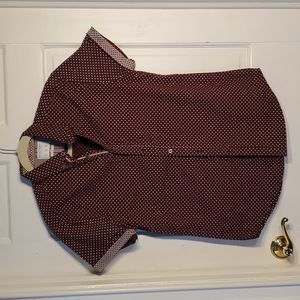 Denim & Flower Ricky Sing Short-sleeved Button-down Top